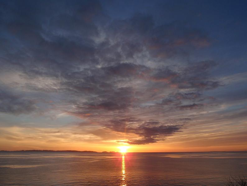 瀬長島から見た夕陽パート2